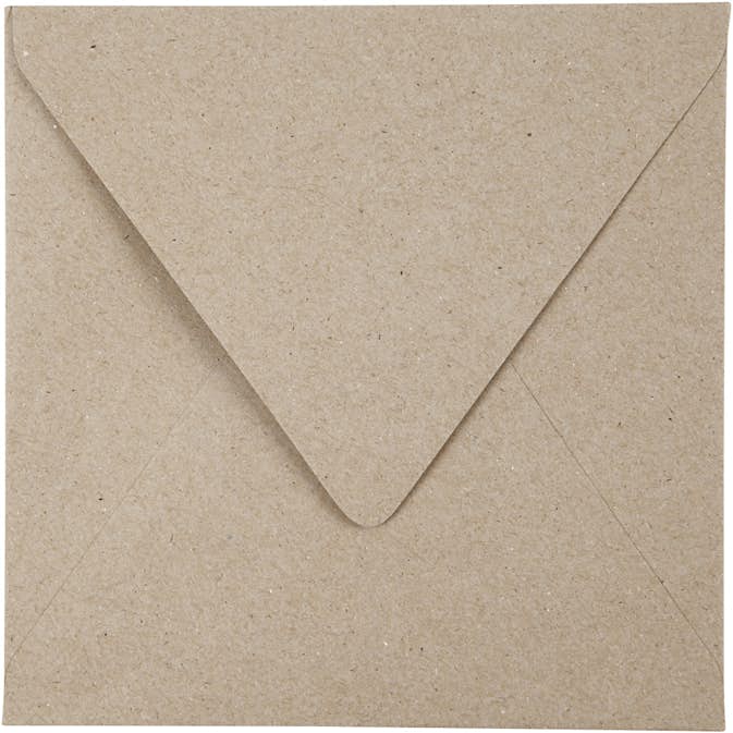 Kuvert Creativ Company Kvist Stl 16x16 cm 50 st/1 Förp