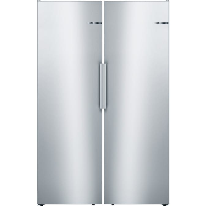 Kyl- och Fryspaket Bosch Serie 4 KSV33VLEP + GSN33VLEP 176 cm Rostfri Look