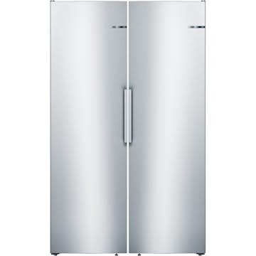Kyl/Frys Paket Bosch Serie 4 KSV36VLDP + GSN36VLEP Rostfri 186 cm