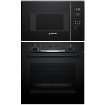 Ugn- och Mikropaket Bosch HBG537FB3 + BFL524MB0