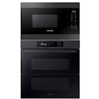 Ugn- och Mikropaket Samsung NV7B57508AB + MG22M8284AM Svart med Varmluft och Pyrolytisk Rengöring