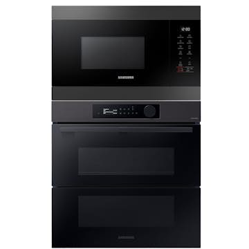Ugn- och Mikropaket Samsung NV7B57508AB + MG22M8284AM Svart med Varmluft och Pyrolytisk Rengöring
