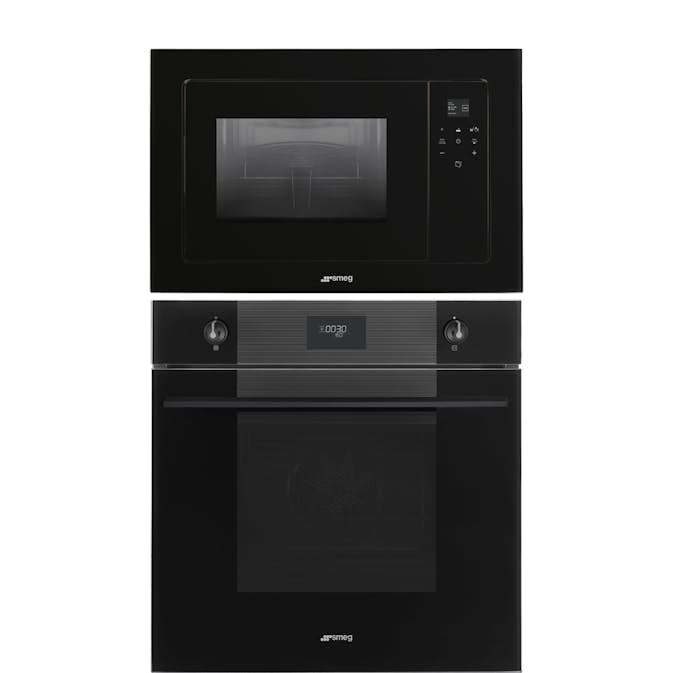 Ugn- och Mikropaket Smeg SF6101TB3 + FMI120B3 Självrengörande Ugn