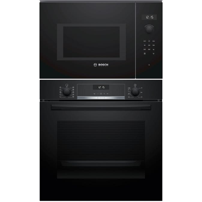 Ugn- och Mikropaket Bosch HBG537FB3 + BFL554MB0