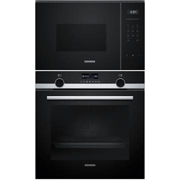 Ugn- och Mikropaket Siemens HB579GBR3 + BF555LMB1 För Högskåp