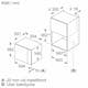 Inbyggnadsmikro / Inbyggnadsugn Siemens - iQ500 HB579GBR3
