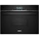 Ugn och Mikro Siemens iQ700 HB776G3B2S + CD714GXB1 Med WIFI och Ångfunktion Svart
