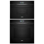 Ugn och Mikro Siemens iQ700 HB776G3B2S + CD714GXB1 Med WIFI och Ångfunktion Svart