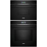 Ugn och Mikro Siemens iQ700 HM736G1B1 + CD714GXB1 Kombiugn Med Touchdisplay och Röststyrning