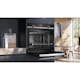 Ugn och Mikro Siemens iQ300 HQ574AER3 + BF523LMB1 Inbyggnadsugn Med Ångfunktion Svart