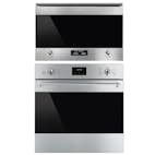 Ugn och Mikro Smeg SF6300TVX + MP322X1 Classic Rostfri Med Ångrengöring