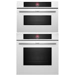 Ugn och Mikro BOSCH HBG7721W1S + CMG7241W1 Serie 8 AirFry & WIFI Vit