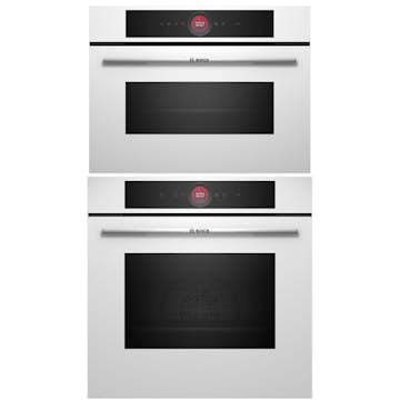 Ugn och Mikro BOSCH HBG7721W1S + CMG7241W1 Serie 8 AirFry & WIFI Vit