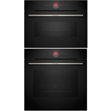 Ugn och Mikro BOSCH HBG7742B1 + CMG7241B1 Serie 8 Svart