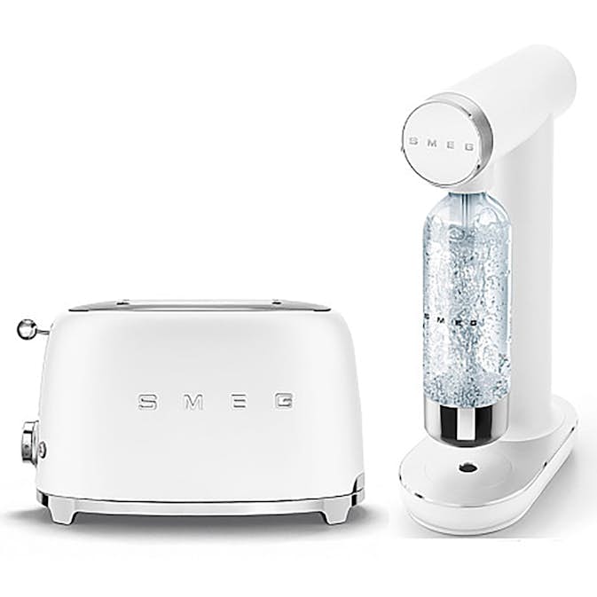 Brödrost och Kolsyremaskin Smeg Vit