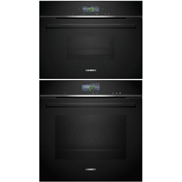 Inbyggnadsugn Siemens HR776G3B1-CD714GXB1 iQ700 Svart