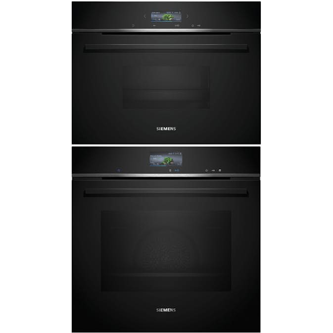 Inbyggnadsugn Siemens HR776G3B1-CD714GXB1 iQ700 Svart