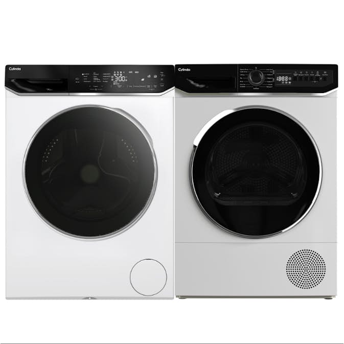 Tvätt- och Torkpaket Cylinda FT911G394A - TVP911G29C