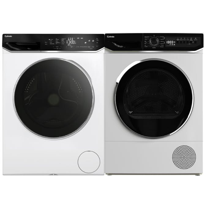 Tvätt- och Torkpaket Cylinda FT911G384A - TVP911G28E