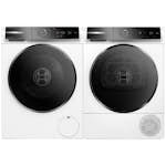 Tvätt- och Torkpaket Bosch WGB256A1SN-WQB246DASN Serie 8 med WIFI