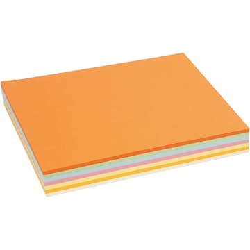 Pastellkartong Creativ Company Pastellfärger A4 210x297 mm 210 Mix Ark/1 Förp