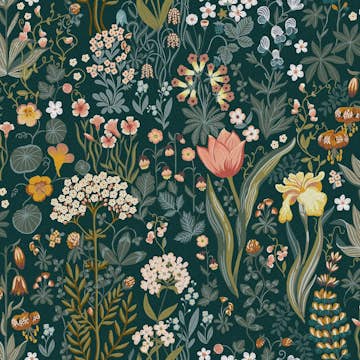 Tapet Boråstapeter Blomsterhav 2055