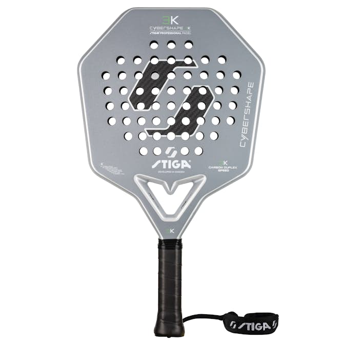 Padelracket STIGA Sports 3K 2 Cybershape Grey