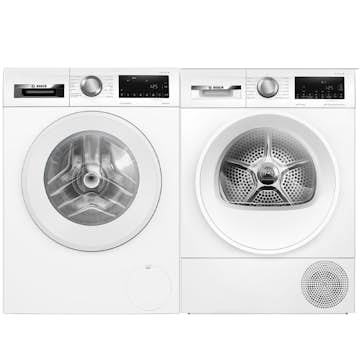 Tvätt- & torkpaket Bosch - WGG244ZMSN-WQG2450MSN - Serie 6