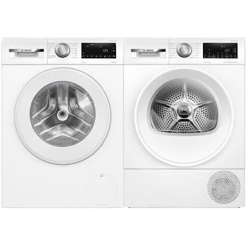 Tvätt- & torkpaket Bosch - WGG254FLSN-WQG2450MSN - Serie 6