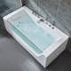 Bubbelbadkar Lyfco med Glasfront BK-019
