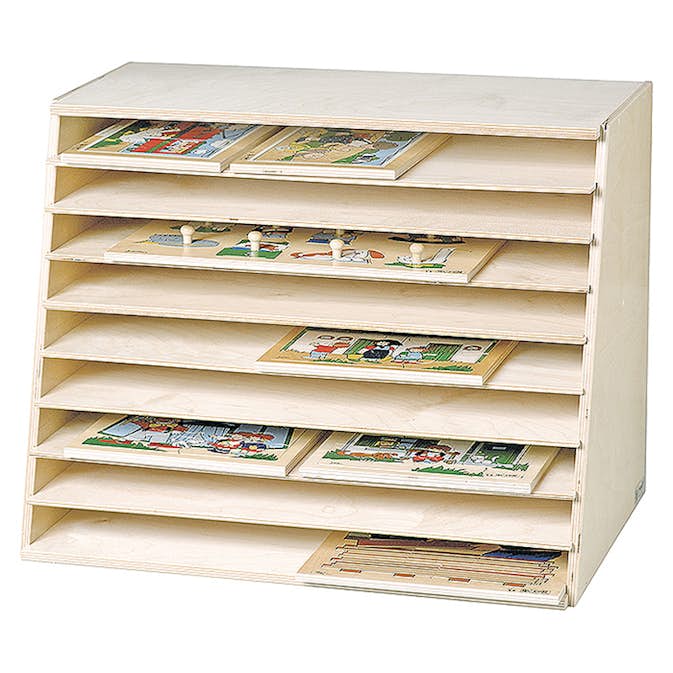 Förvaringshylla ABA Skol Till Pussel