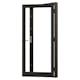 Fönsterdörr NorDan Svanenmärkt NTech Helglasad Aluminium BlackLine Svart