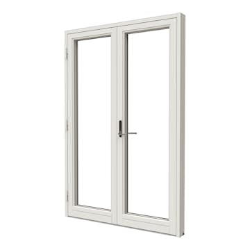 Parfönsterdörr NorDan Svanenmärkt NTech Helglasad Trä