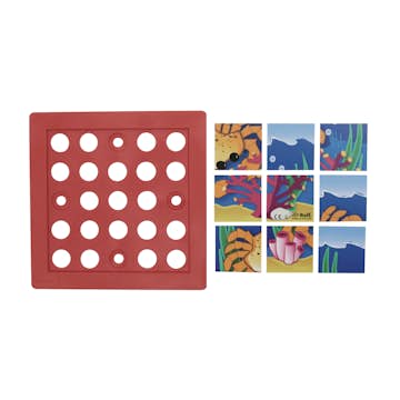 Pussel ABA Skol Pussel Havsdjur 9 delar