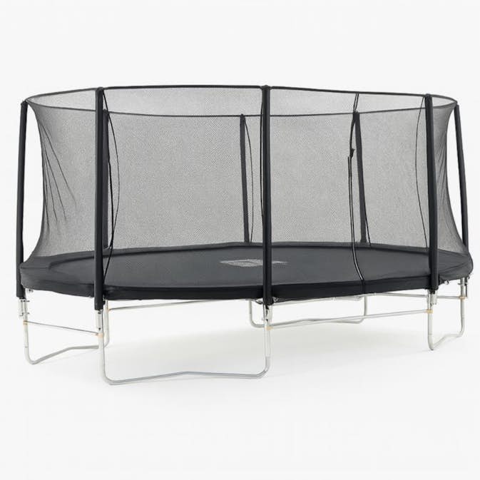 Studsmatta Metalcraft Oval Svart 2,44 x 3,96 m