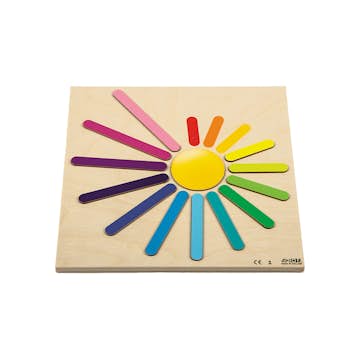 Rampussel ABA Skol Regnbågsstrålar 12 bitar