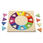 Pussel ABA Skol Rampussel Regnbågscirkel 16 Bitar
