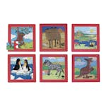 Pussel ABA Skol Zoodjur 9 bitar