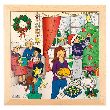 Pussel ABA Skol Rampussel Jul 36 Bitar