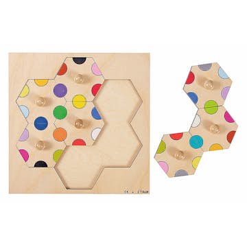 Knoppussel ABA Skol Färger 7 Bitar