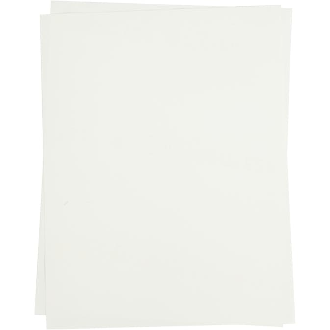 Transferark Creativ Company Transparent 21,5X28 cm till Ljusa Textilier 5 Ark/1 Förp