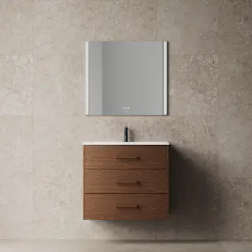 Tvättställsskåp INR Terra Solid med 3 Lådor