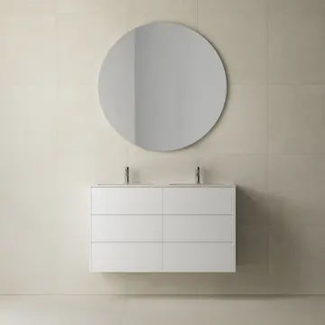 Tvättställsskåp INR Terra Solid Dubbel med 6 Lådor