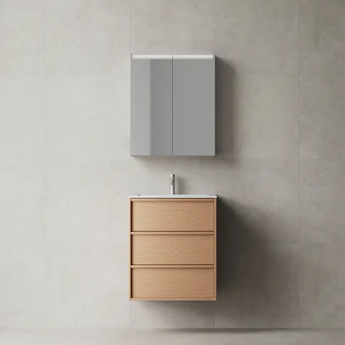 Tvättställsskåp INR Terra Carve med 3 Lådor