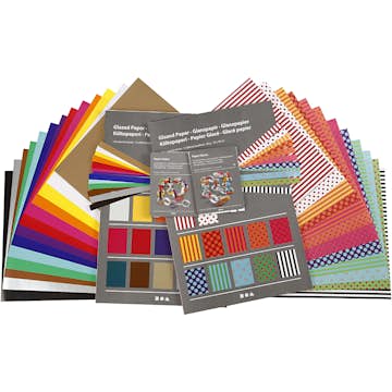 Glanspapper Creativ Company 32x40 cm 80 g 1 Set