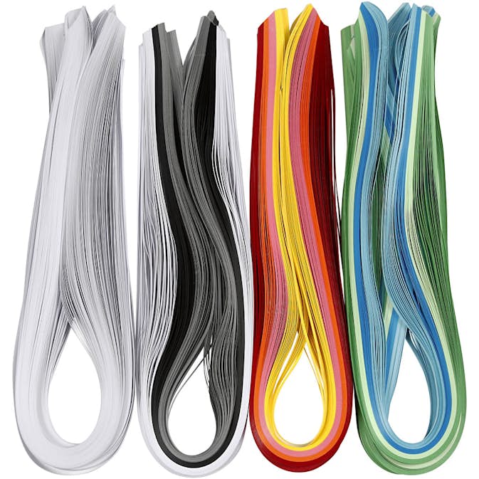 Quilling Strimlor Creativ Company Mixade Färger 12x100 St/1 Förp