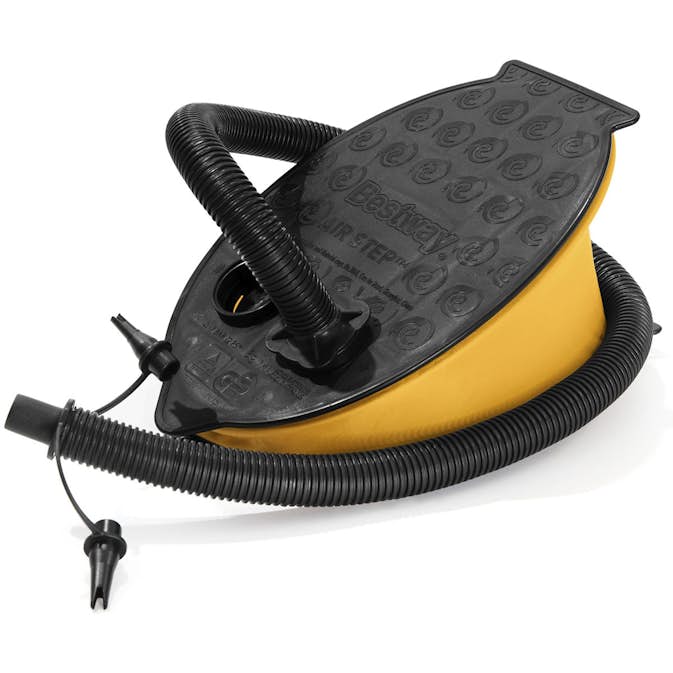 Fotpump Bestway Air Step Pump med Flexibel Slang & 3 Ventiladaptrar