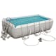 Poolpaket Bestway Power Steel 4,04 x 2,01 m Stålramspool Ovanmark med Filterpump