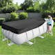 Poolöverdrag Bestway Flowclear PVC Svart 4,12 x 2,01 m Poolskydd