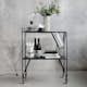 Serveringsvagn House Doctor Use 810 mm Svart